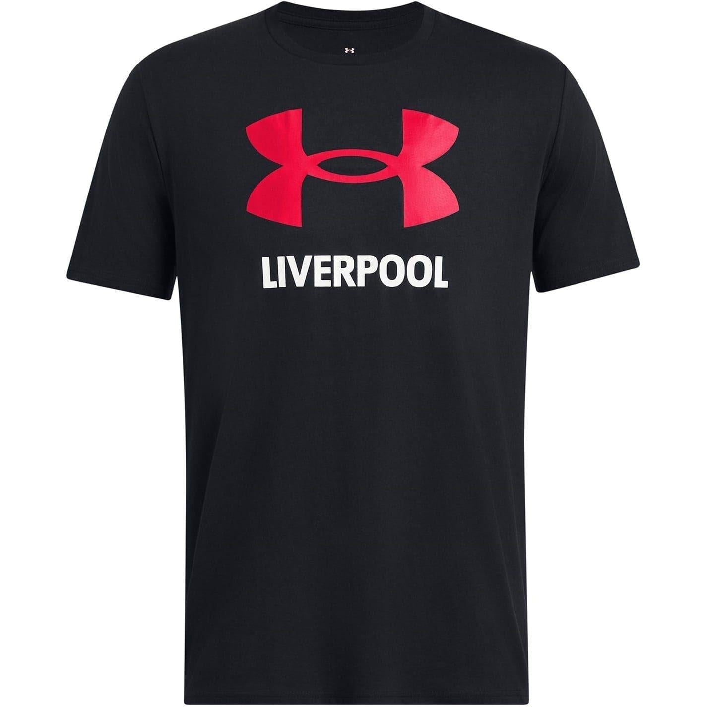Black - Front - Under Armour Mens Graphic Print Jersey T-Shirt