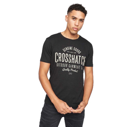 Multicoloured - Lifestyle - Crosshatch Mens Luckmoore Cotton Short-Sleeved T-Shirt (Pack of 5)
