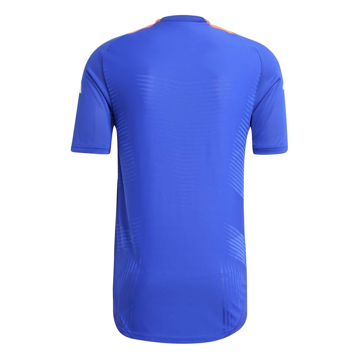 Blue - Back - Adidas Mens Tiro 24 Raglan T-Shirt