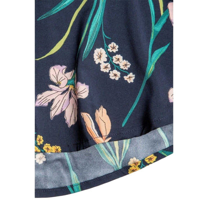 Navy - Side - PJ Salvage Womens-Ladies Pyjama Set