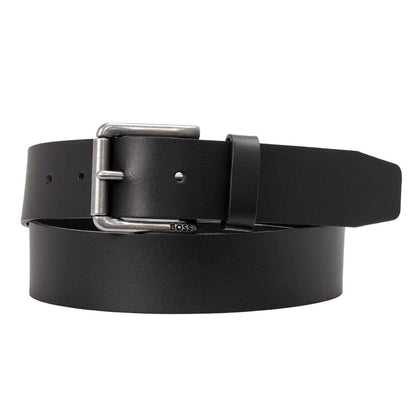 Black - Front - Boss Mens Belt