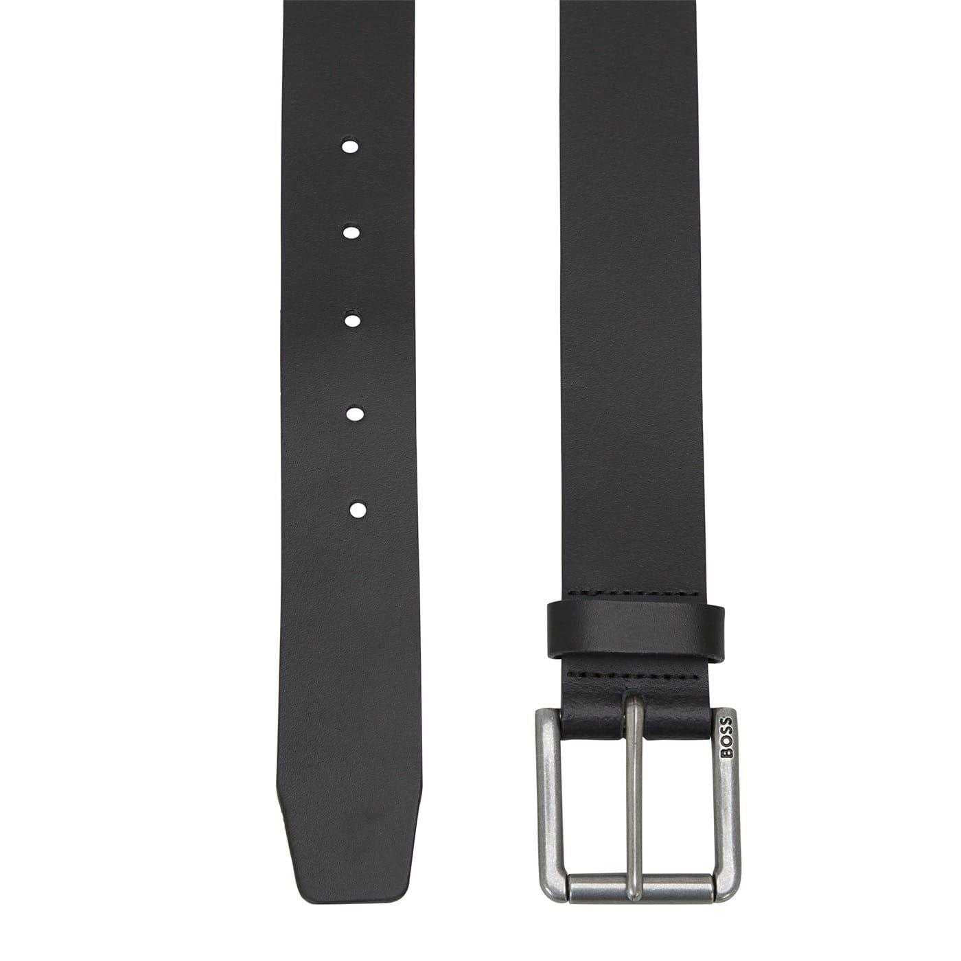 Black - Back - Boss Mens Belt