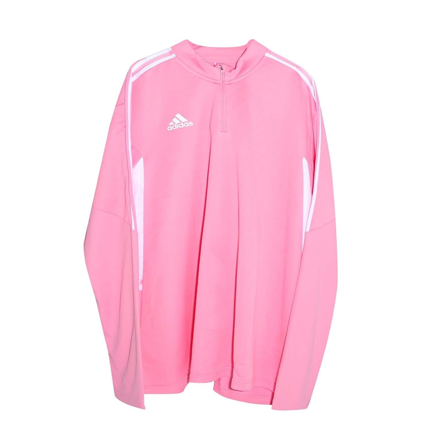 Pink - Front - Adidas Mens Condivo 22 Pro Training Top