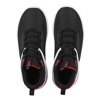 Black-White-Red - Lifestyle - Everlast Mens Swish Lightweight Trainers