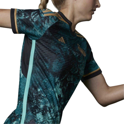 Teal - Side - Germany DFB Womens-Ladies 2023 Adidas Jersey