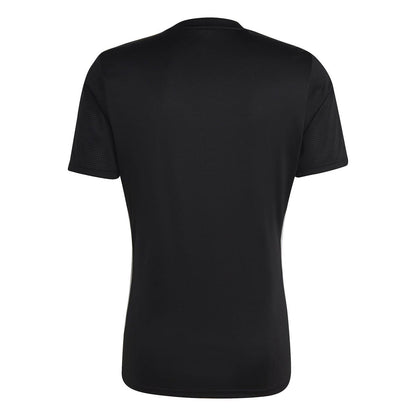 Black-White - Back - Adidas Mens Tabela 23 3 Stripes T-Shirt