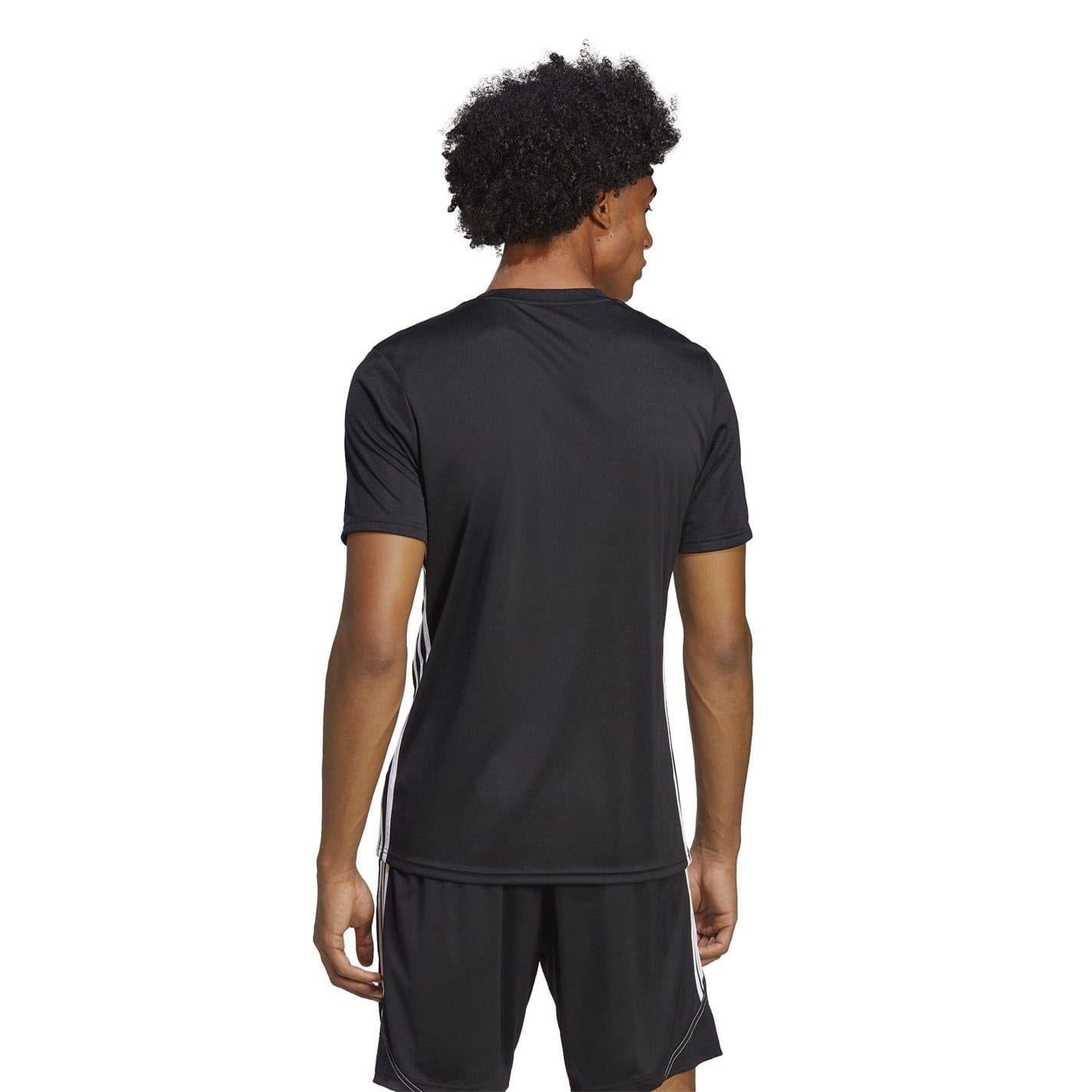 Black-White - Lifestyle - Adidas Mens Tabela 23 3 Stripes T-Shirt