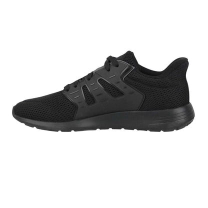 Black - Back - Slazenger Mens Clayton Mesh Casual Flat Trainers
