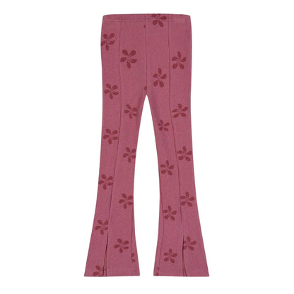 White-Pink - Side - Lilo & Stitch Girls Stitch Top And Trousers Set