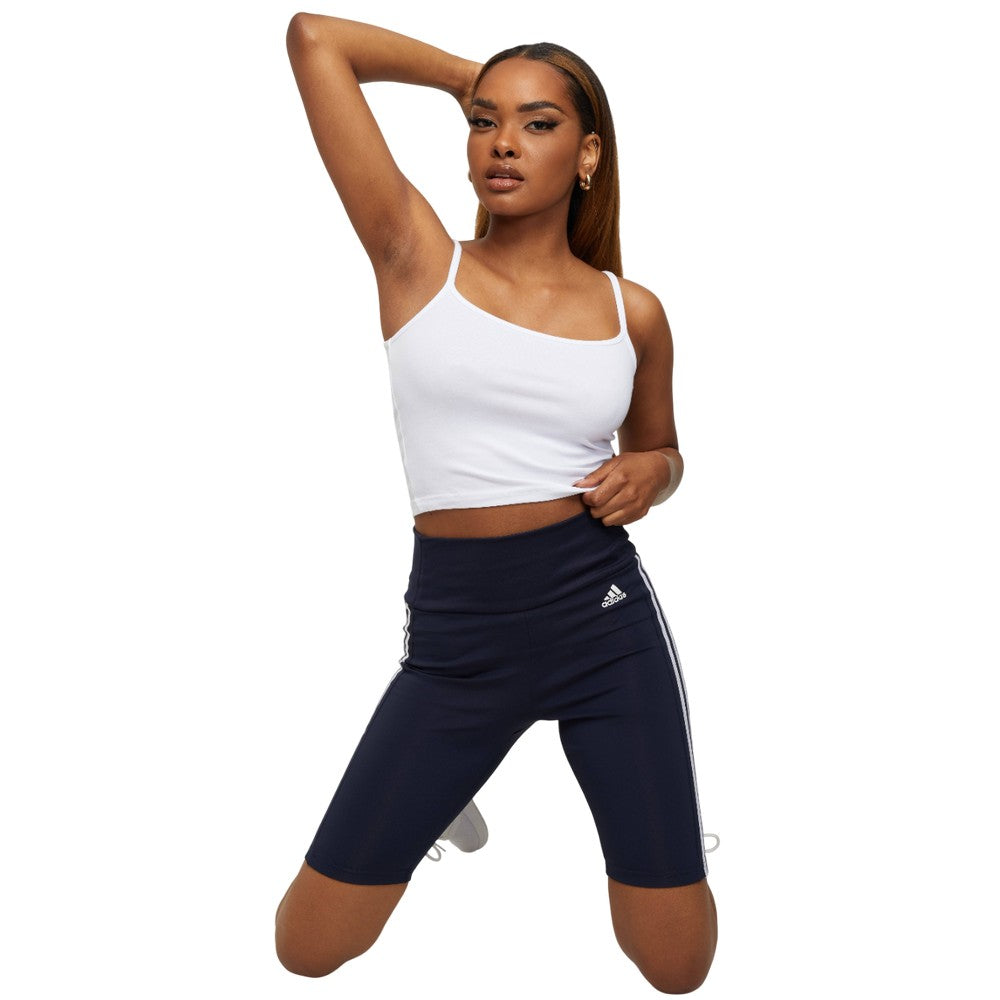 Inkwell - Pack Shot - Adidas Womens-Ladies Designed To Move High Rise Cycling Shorts