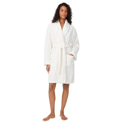 Cream - Front - DKNY Womens-Ladies Robe