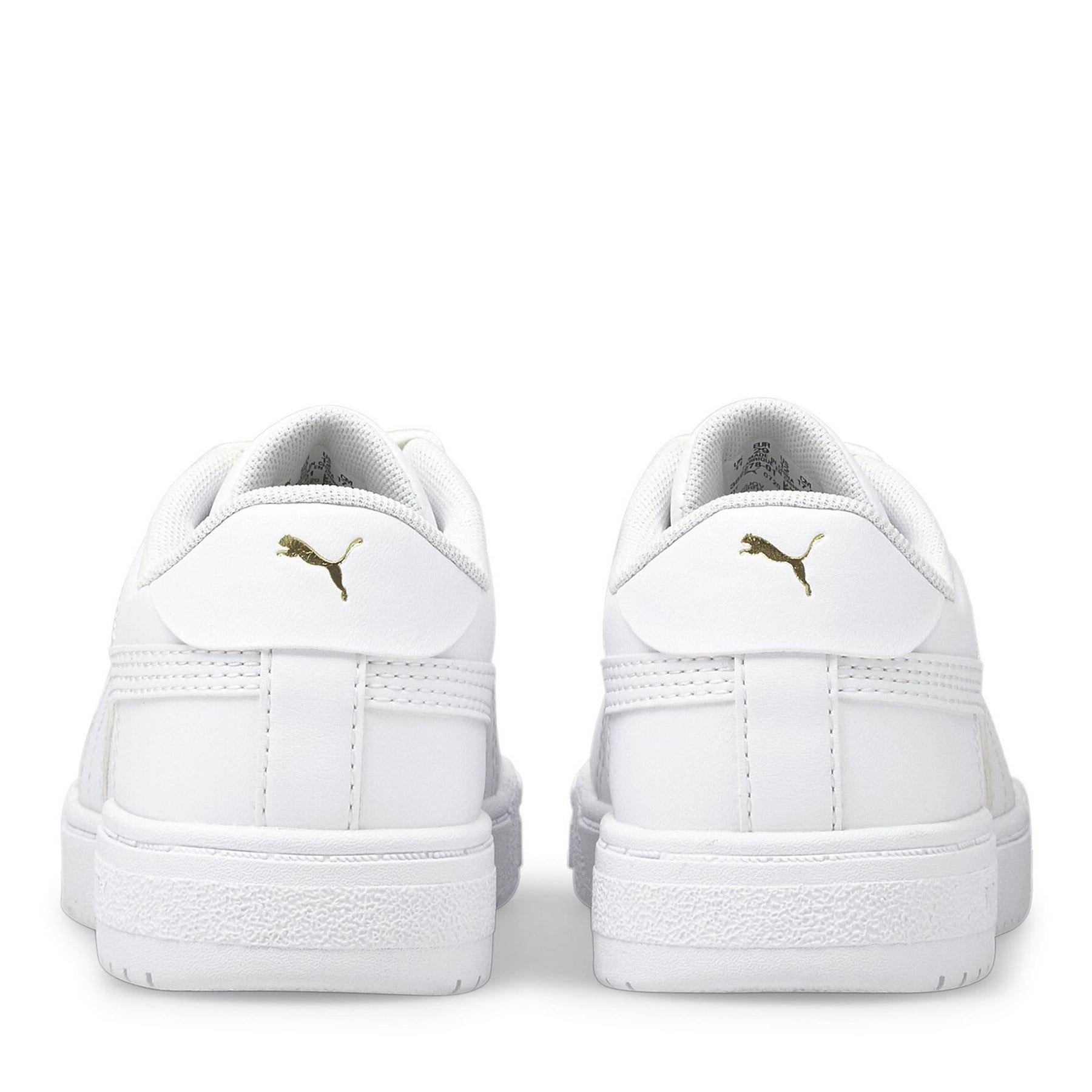 White - Pack Shot - Puma Childrens-Kids Ca Pro Classic Low Trainers