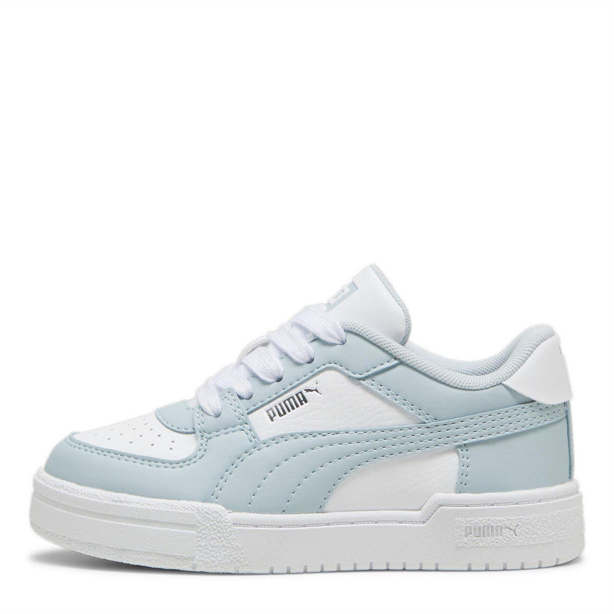 White-Blue - Back - Puma Childrens-Kids Ca Pro Classic Low Trainers