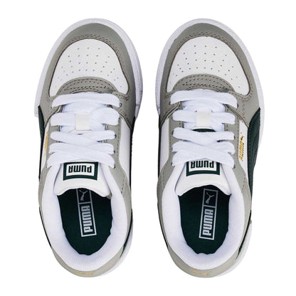White-Grey - Side - Puma Childrens-Kids Ca Pro Classic Low Trainers