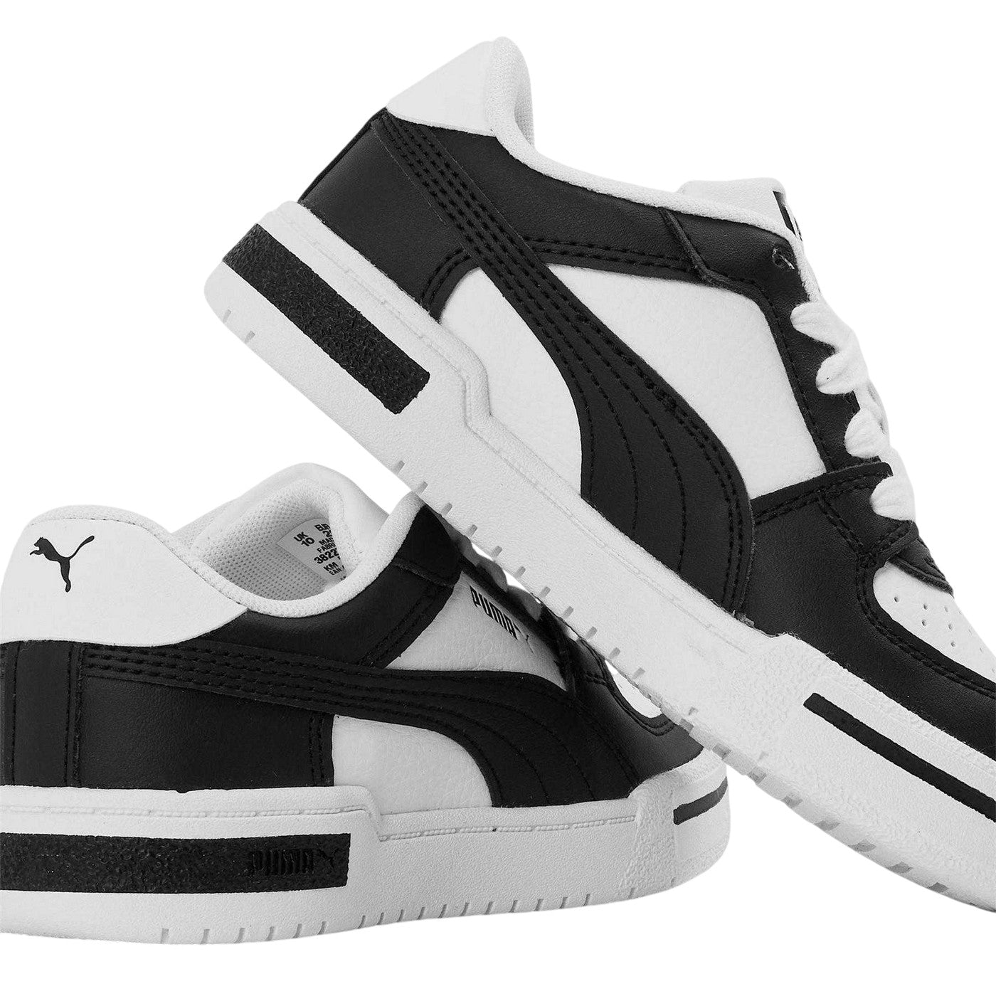 Black-White - Lifestyle - Puma Childrens-Kids Ca Pro Classic Low Trainers