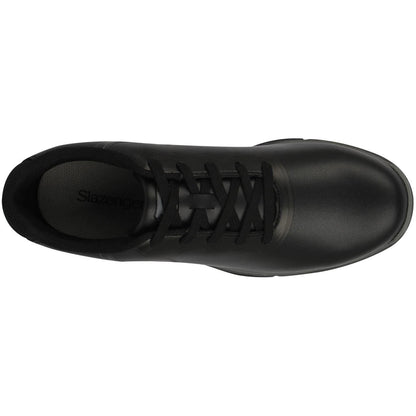 Black - Lifestyle - Slazenger Mens V100 Spiked Golf Shoes