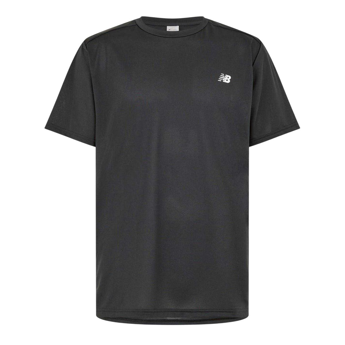 Black Print - Front - New Balance Mens Sport Top