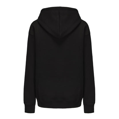Black - Back - Firetrap Mens Hooded Regular Drawstring Hoodie
