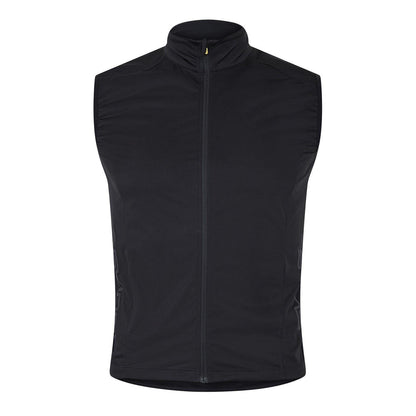 Black - Front - Skins Mens Mock Neck Slim Gilet