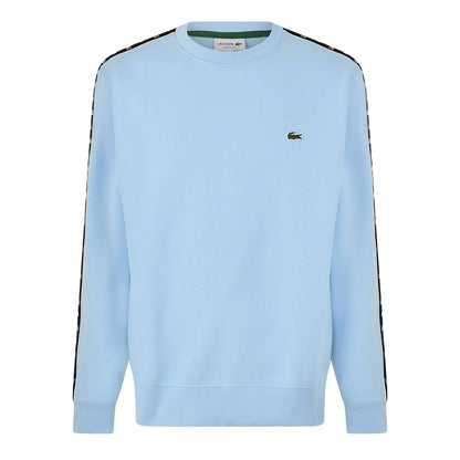 Blue - Front - Lacoste Mens Embroidered Logo Regular Sweatshirt