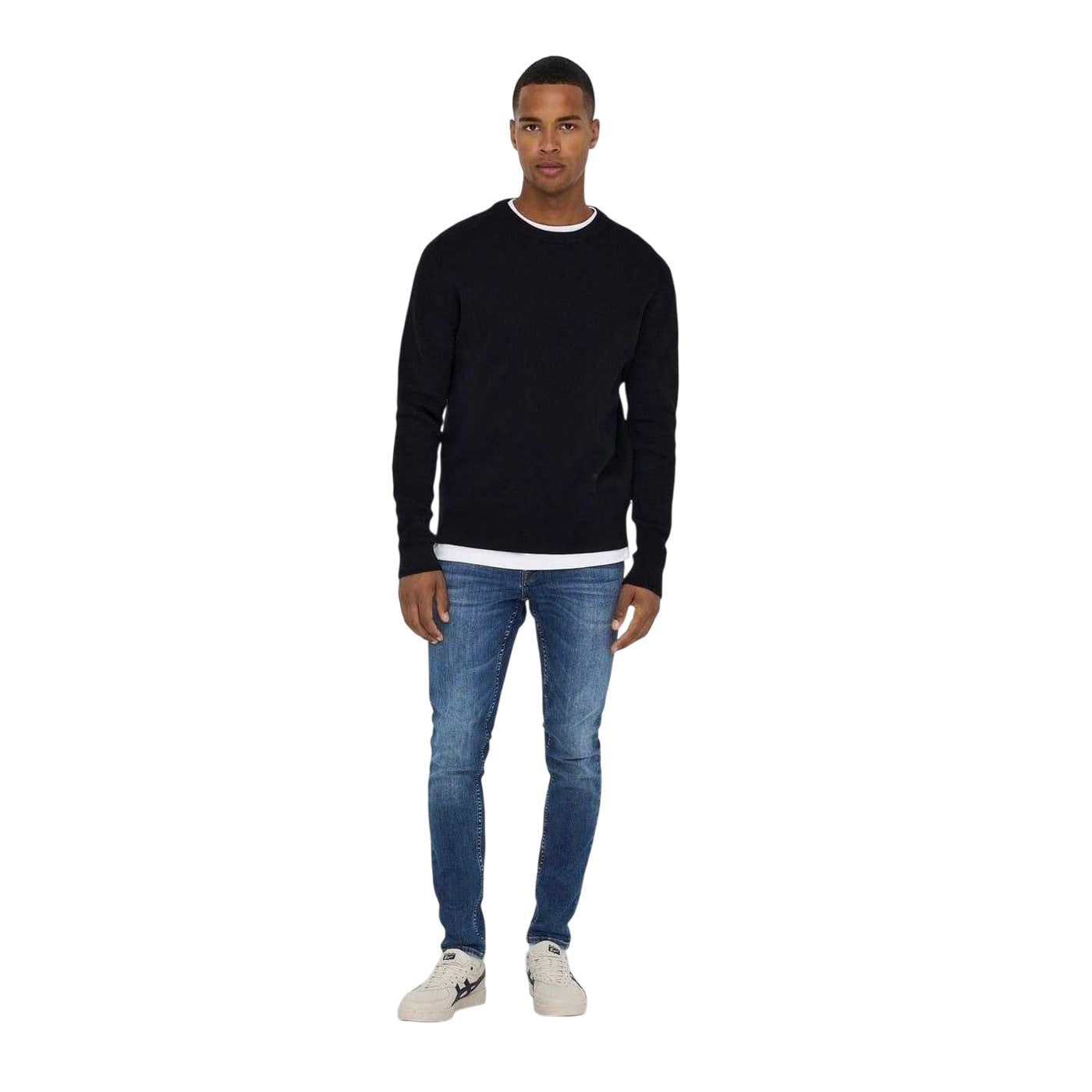 Blue Denim - Pack Shot - Only and Sons Mens Skinny Jeans