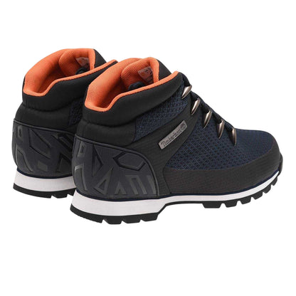 Navy - Back - Timberland Mens Euro Sprint Textile Hiking Boots