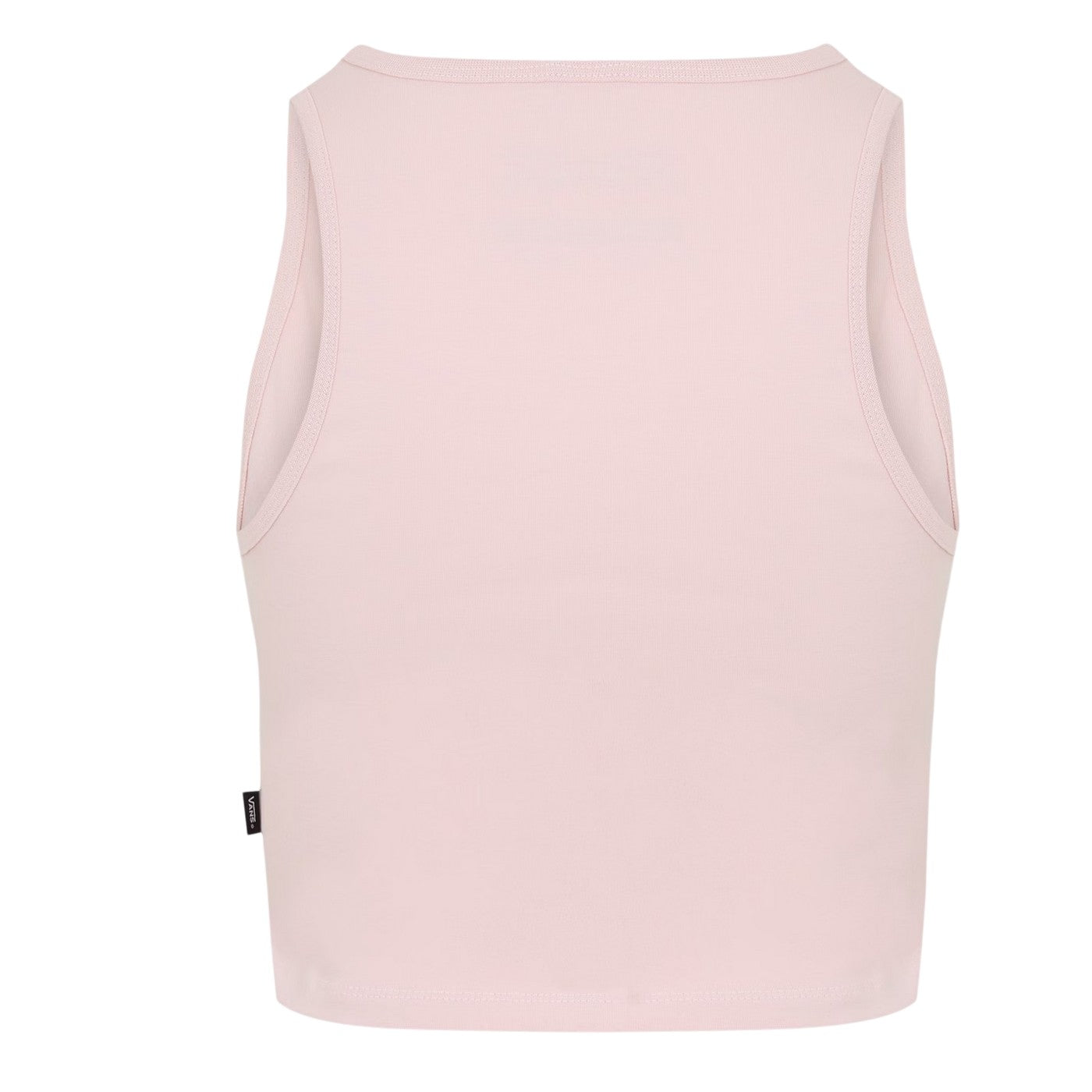 Sepia Rose - Back - Vans Womens-Ladies Essential Embroidered Logo Vest Top