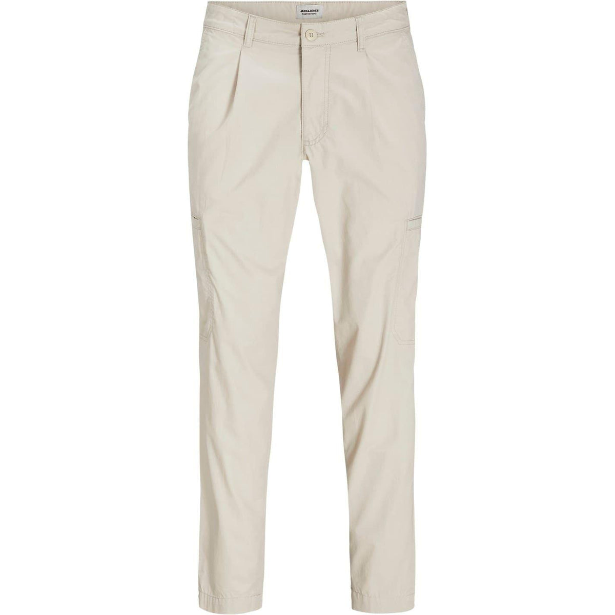 Moonbeam - Front - Jack And Jones Mens Plain Cargo Trousers