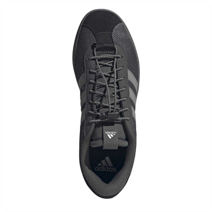 Grey - Lifestyle - Adidas Mens VL Court 3.0 Leather Flat Skate Shoes