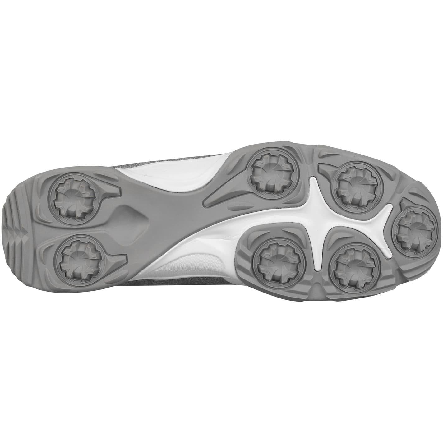 White - Back - Slazenger Womens-Ladies V200 Spiked Golf Shoes