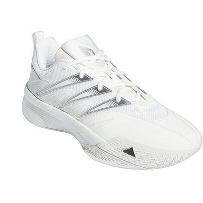 White - Pack Shot - Adidas Mens Dame Trainers