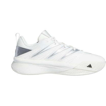 White - Front - Adidas Mens Dame Trainers