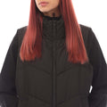 Black - Side - Vero Moda Womens-Ladies Ligaeva Gilet
