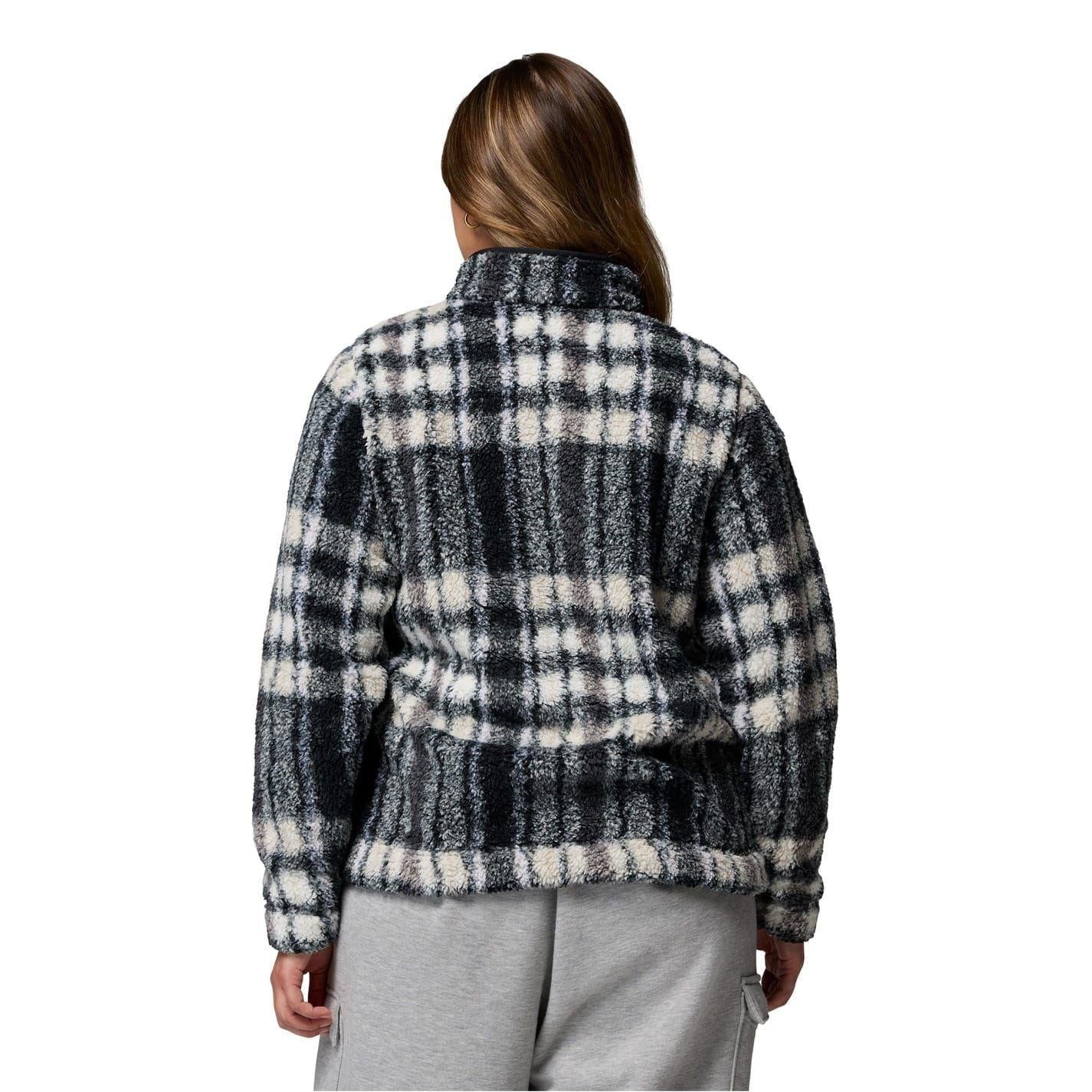 Black - Back - Columbia Womens-Ladies Funnel Neck Sweatshirt