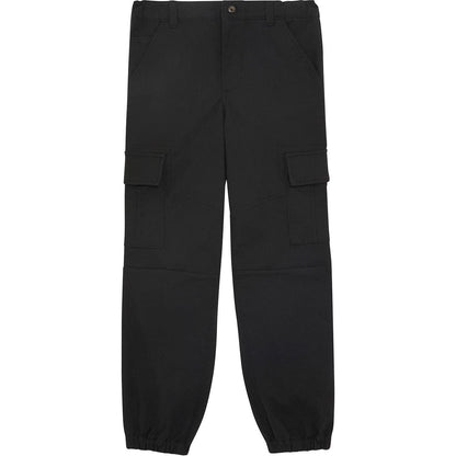 Jet Black - Front - Lyle & Scott Childrens-Kids Ripstop Straight Cargo Trousers