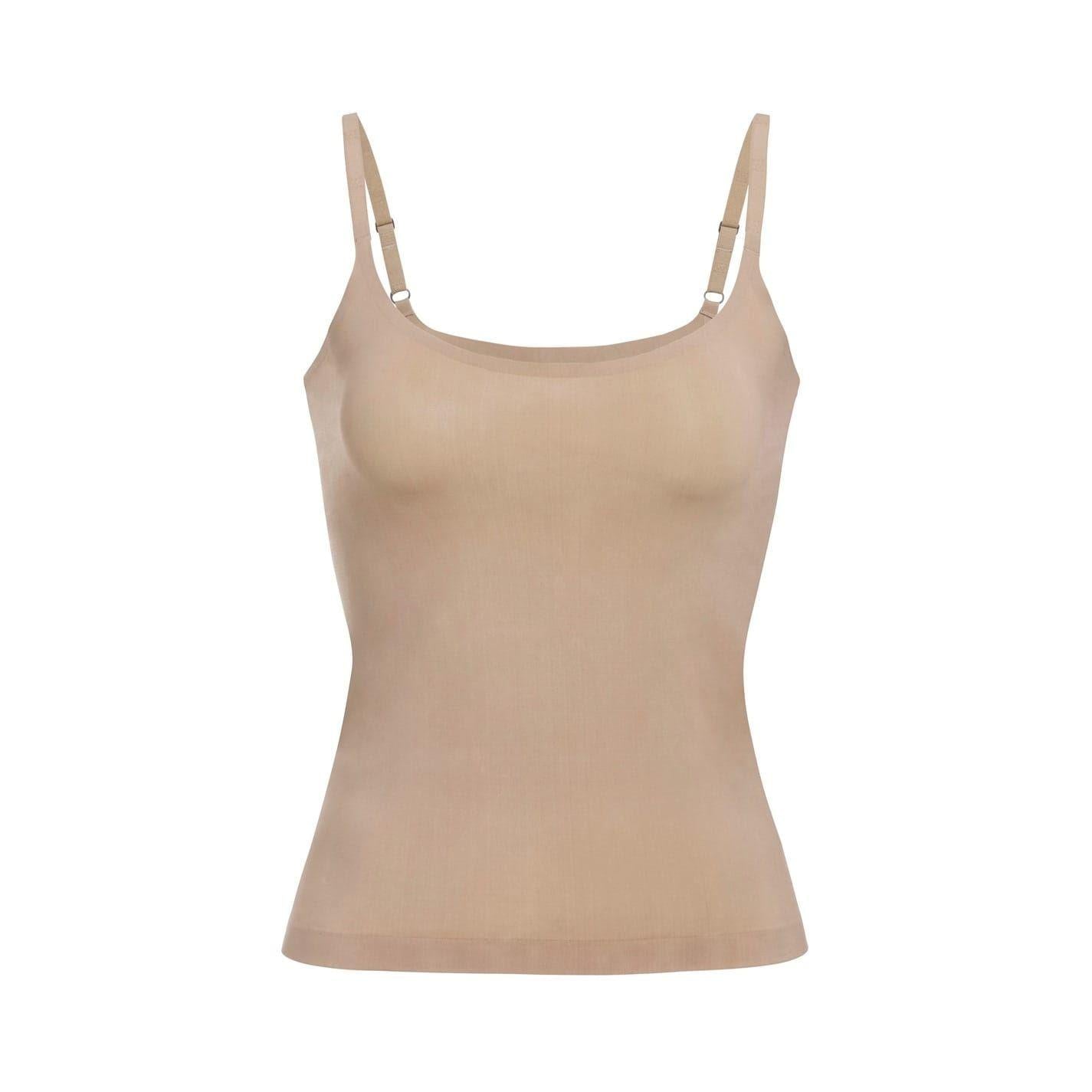 Clay - Front - Wolford Womens-Ladies Sleeveless Everyday Vest Top