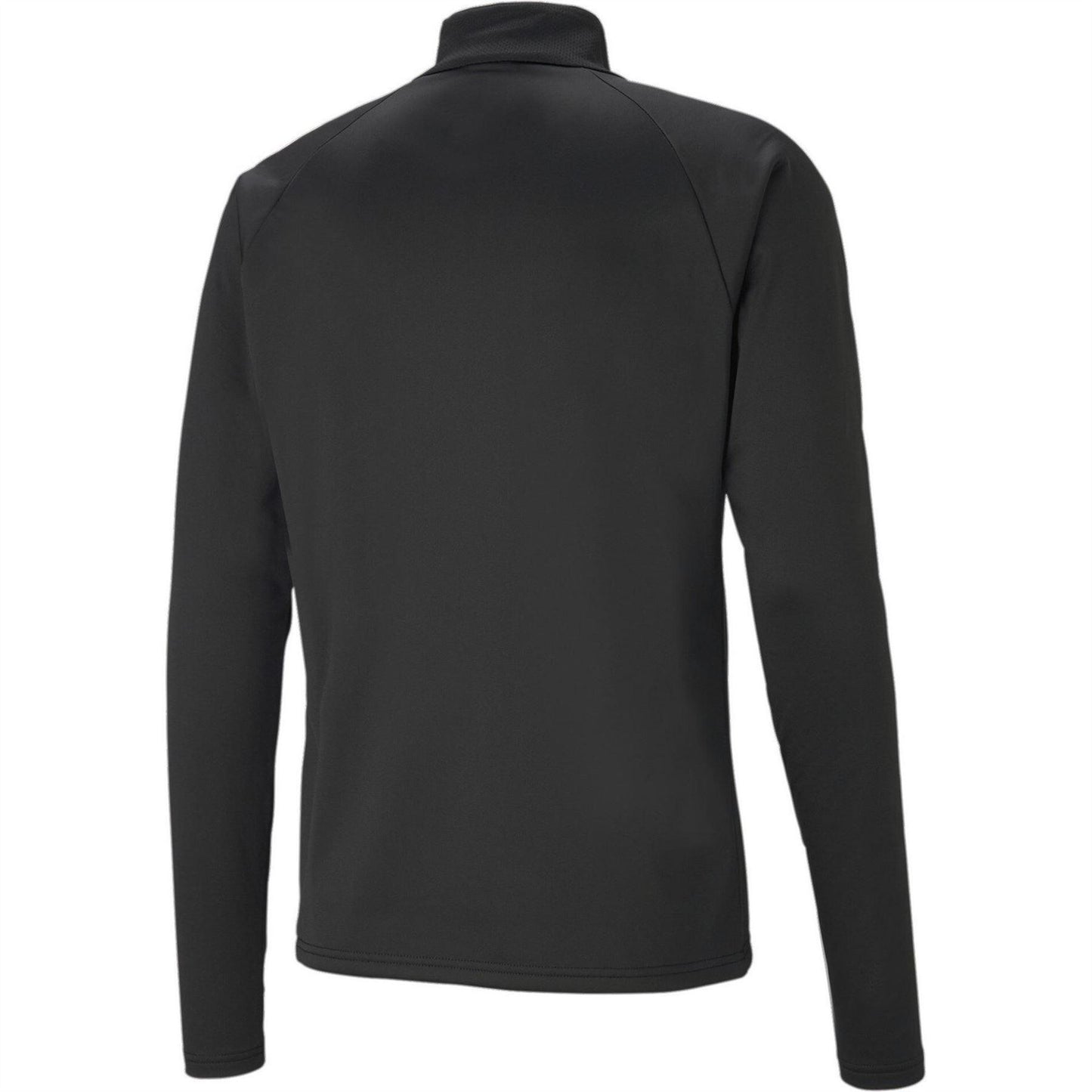 Black - Back - Puma Mens TeamLIGA Quarter Zip Track Top
