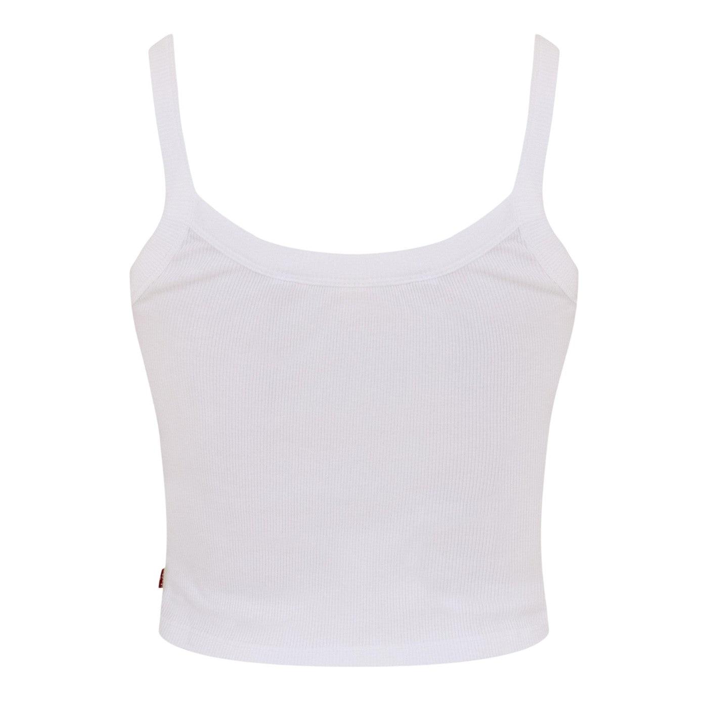 White - Back - Levis Womens-Ladies Sporty Tank Top
