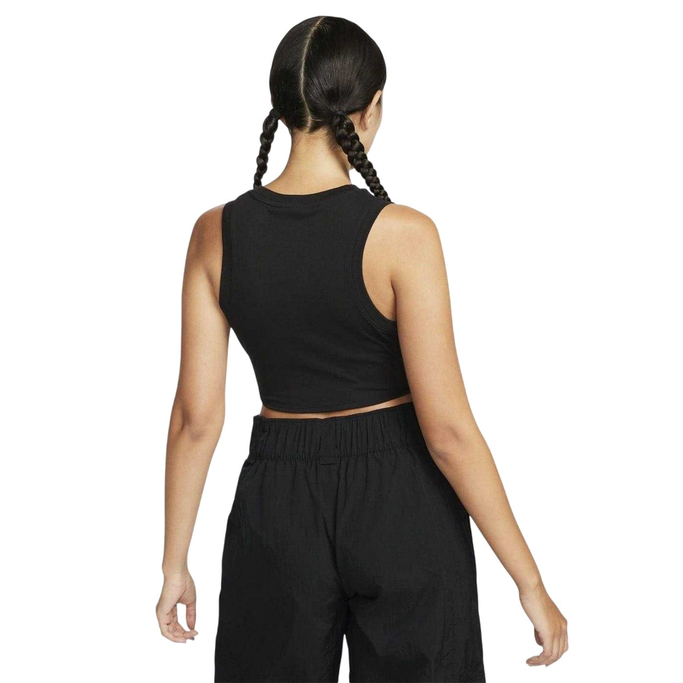 Black - Back - Nike Womens-Ladies Sleeveless Tank Top