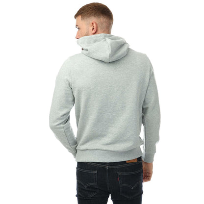 Grey - Back - Diesel Mens S-Girk Cuty Felpa Hoodie