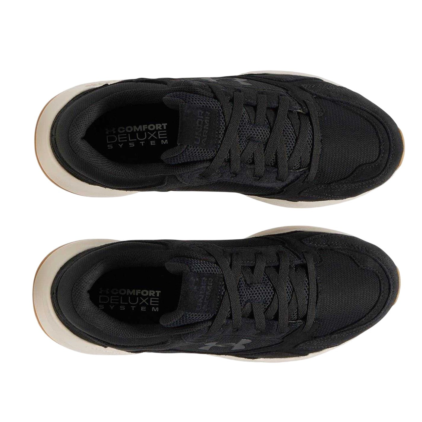 Black - Lifestyle - Under Armour Mens Edge Suede Trainers