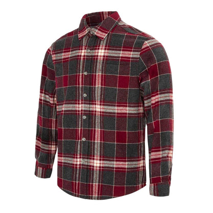 Black-Red - Side - Firetrap Mens Checkered Shirt
