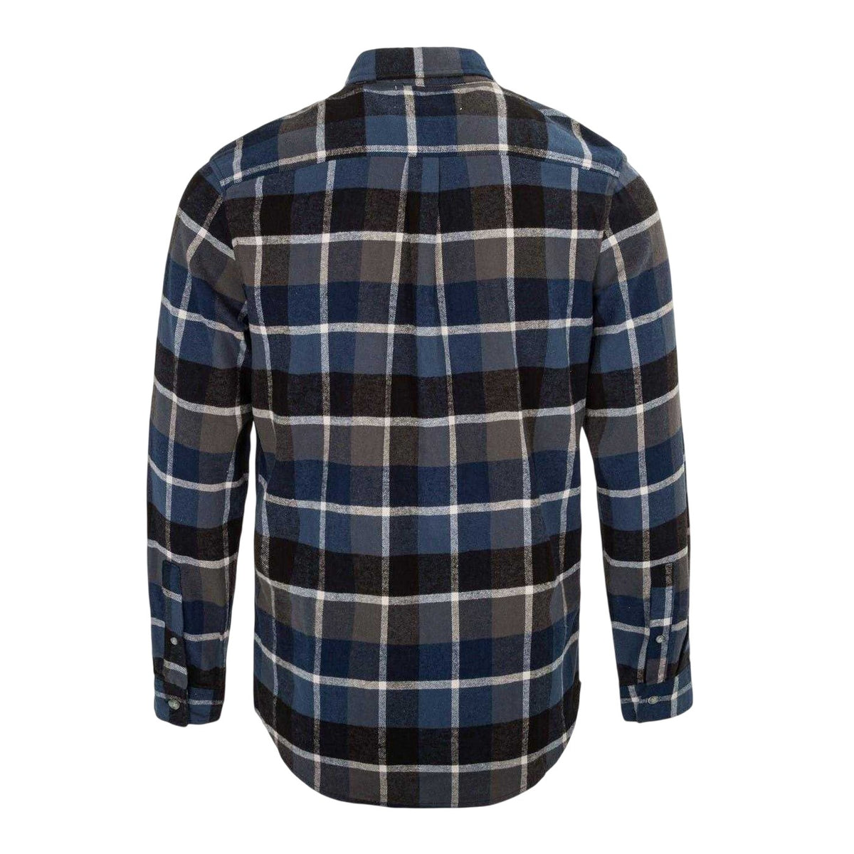 Blue-Black - Back - Firetrap Mens Checkered Shirt