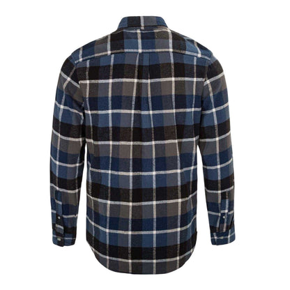 Blue-Black - Back - Firetrap Mens Checkered Shirt