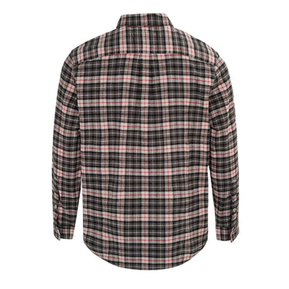 Black-Grey - Back - Firetrap Mens Checkered Shirt