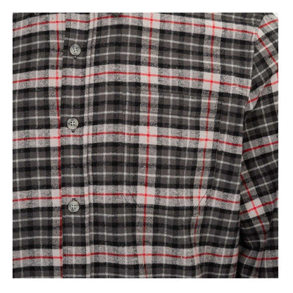 Black-Grey - Lifestyle - Firetrap Mens Checkered Shirt
