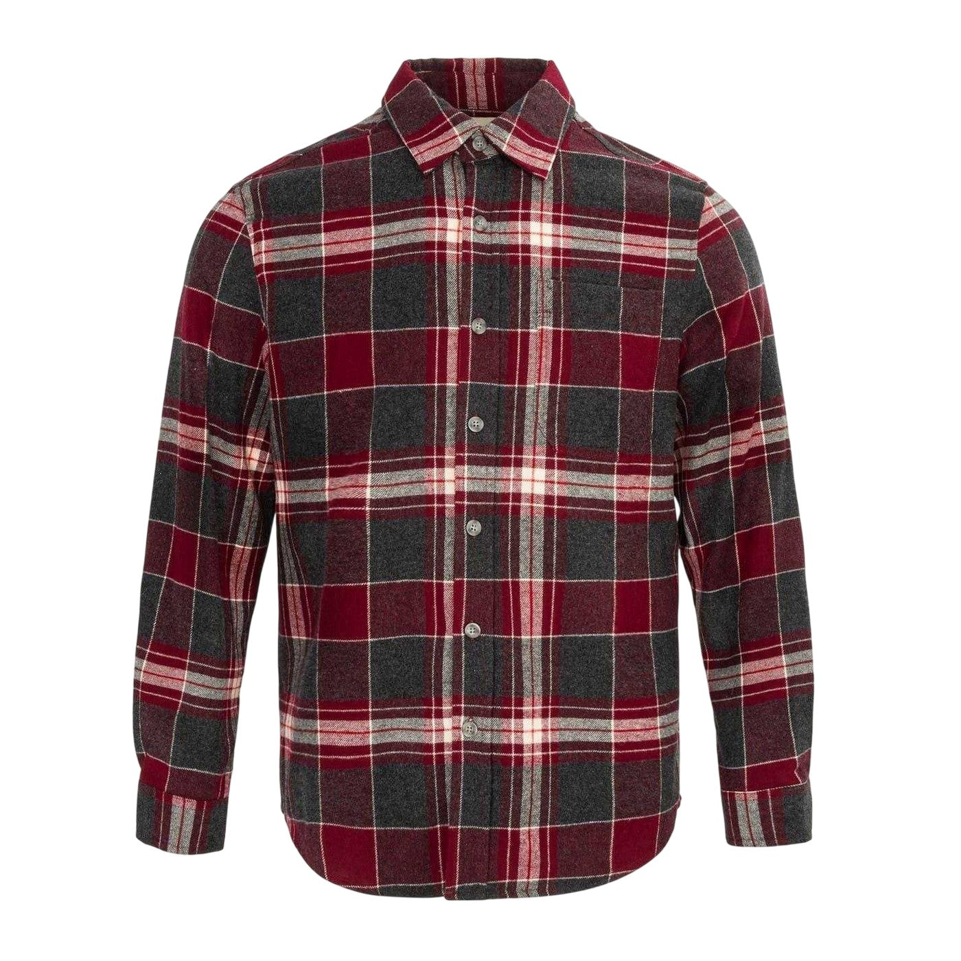 Black-Red - Front - Firetrap Mens Checkered Shirt