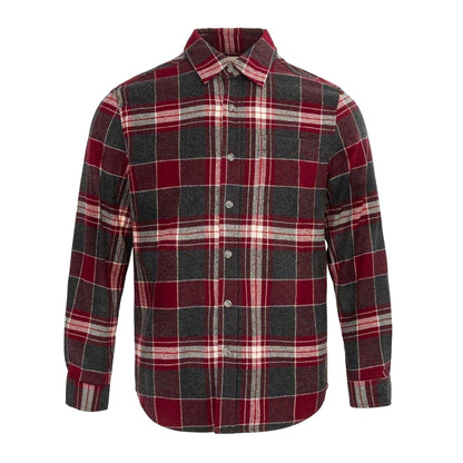 Black-Red - Front - Firetrap Mens Checkered Shirt