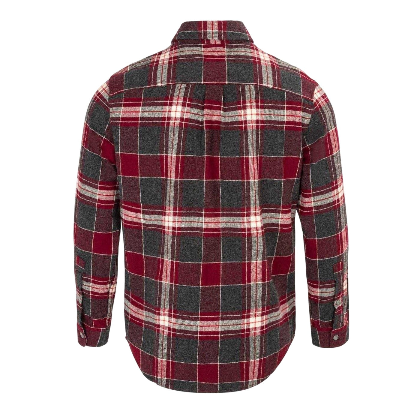 Black-Red - Back - Firetrap Mens Checkered Shirt