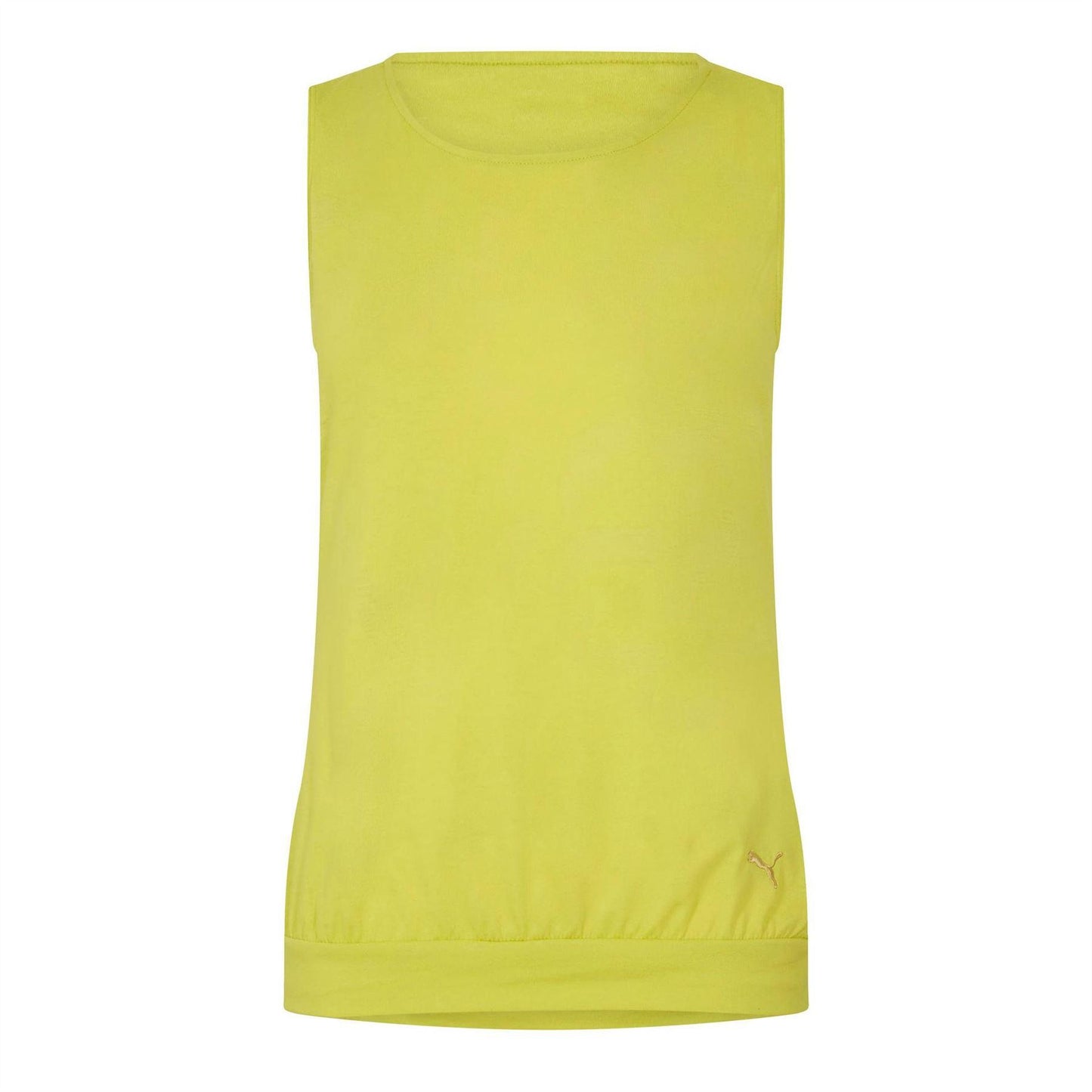 Green - Front - Puma Womens-Ladies Sleeveless Vest Top